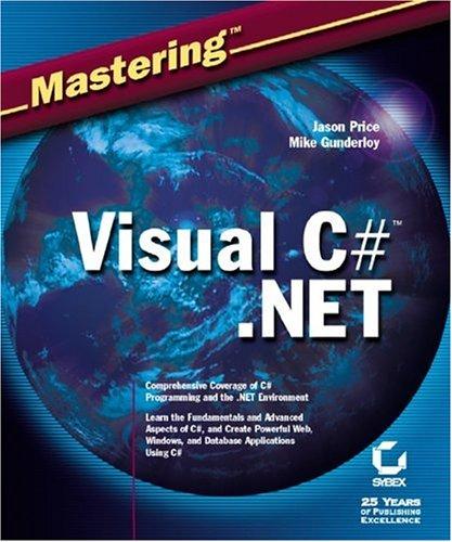 Cover for Mastering Visual C# .NET