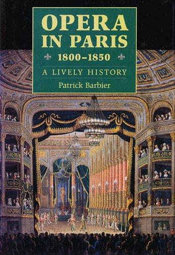 Cover for Opera in Paris, 1800-1850