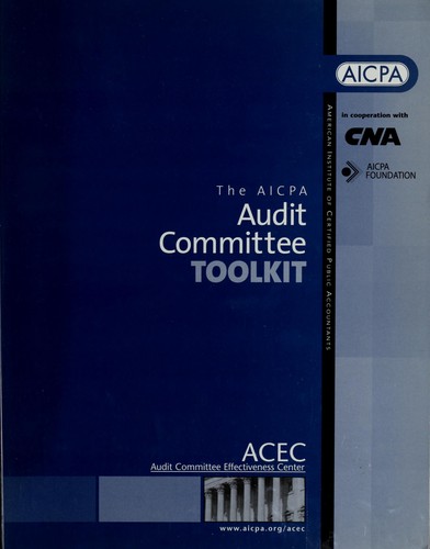 Cover for The AICPA audit committee toolkit