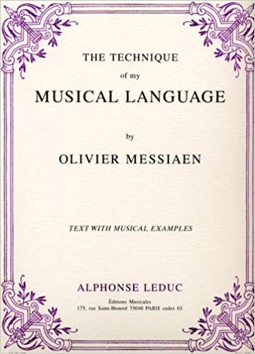 Cover for Technique of My Musical Language