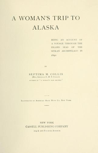 Cover for A woman's trip to Alaska