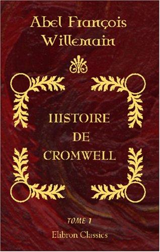 Cover for Histoire de Cromwell