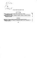 Cover for Extradition treaties, Hungary (Treaty doc. 104-5) ...