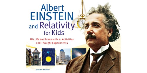 Cover for Albert Einstein and relativity for kids