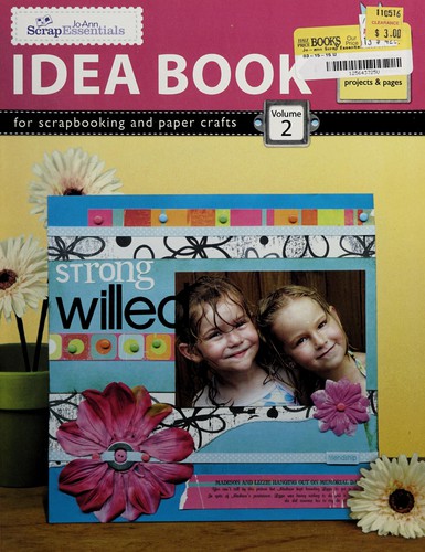Cover for JoAnn scrapessential idea book for scrapbooking and paper crafts