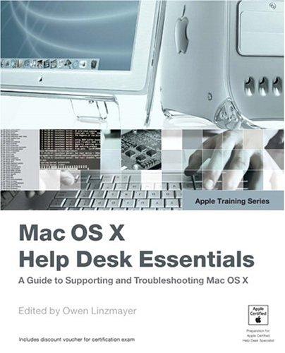 Cover for Mac OS X help desk essentials