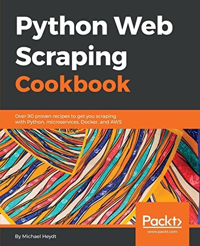 Cover for Python Web Scraping Cookbook