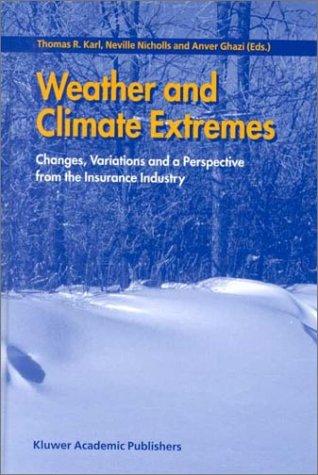 Cover for Weather and Climate Extremes