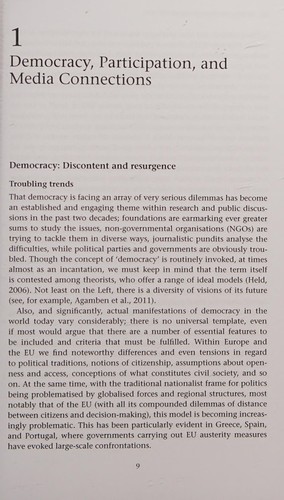Cover for The political web