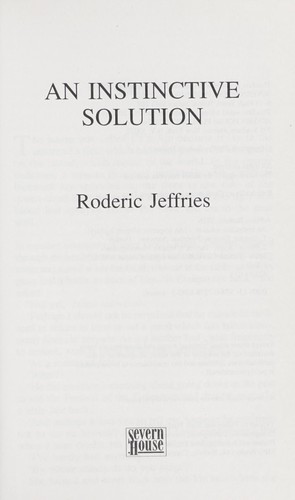 Cover for An instinctive solution