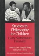 Cover for Studies in philosophy for children