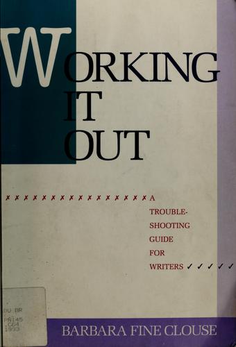 Cover for Working it out