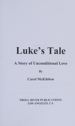 Cover for Luke's Tale