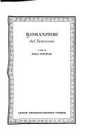 Cover for Romanzieri del Settecento