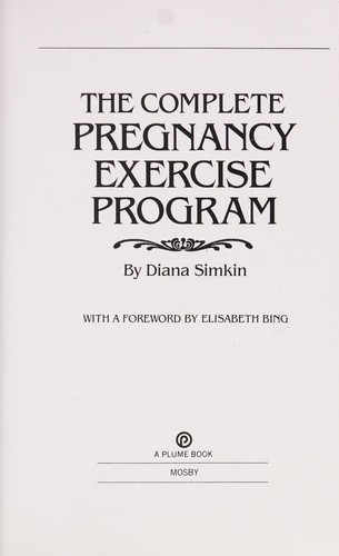 Cover for Complete pregnancy exercise program