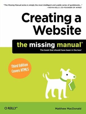 Cover for Creating A Website