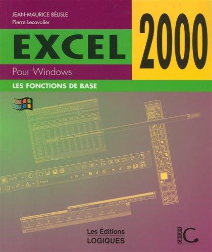 Cover for Excel 2000. Les Fonctions de base