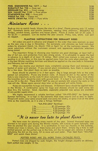 Cover for Roses for 1955-1956