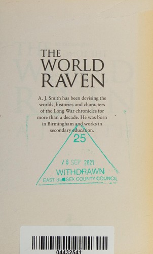 Cover for The world raven