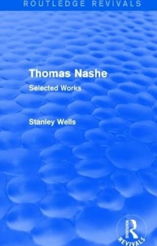 Cover for Thomas Nashe