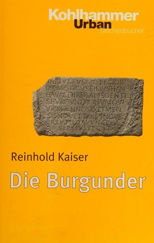 Cover for Die Burgunder