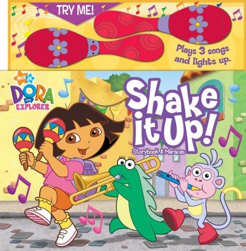Cover for Nick Jr. Dora the Explorer Shake it Up! Storybook with Maracas (Rd Innovative Book and Player Format)