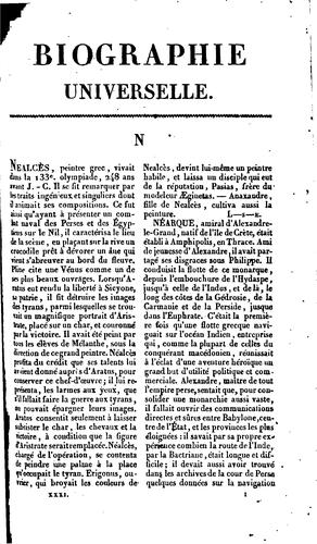 Cover for Biographie universelle, ancienne et moderne, ouvrage rédigé par une société ...