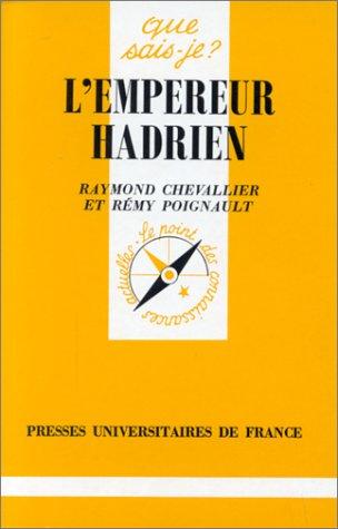 Cover for L'Empereur Hadrien