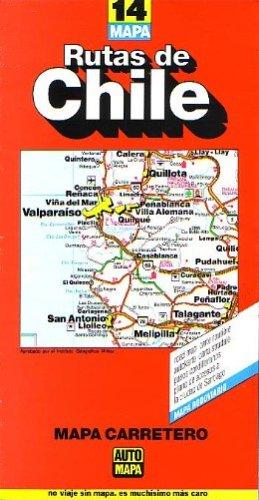 Cover for Chile Road Map "Rutas de Chile"