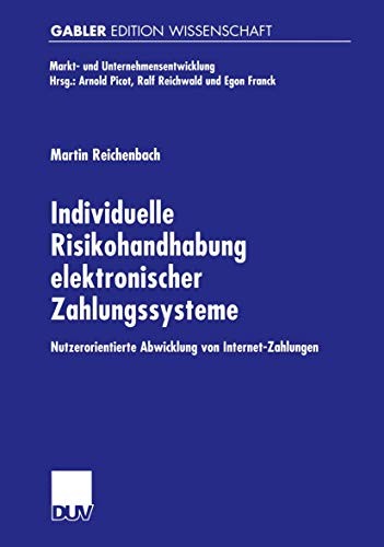 Cover for Individuelle Risikohandhabung elektronischer Zahlungssysteme