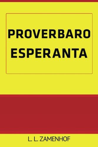 Cover for Proverbaro Esperanta