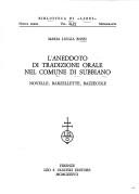 Cover for L' Aneddoto di tradizione orale nel Comune di Subbiano