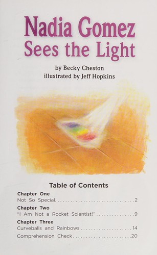 Cover for Nadia Gomez sees the light