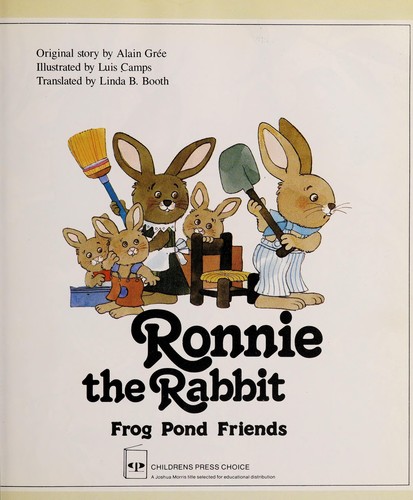 Cover for Ronnie the Rabbit (Frog Pond Friends)