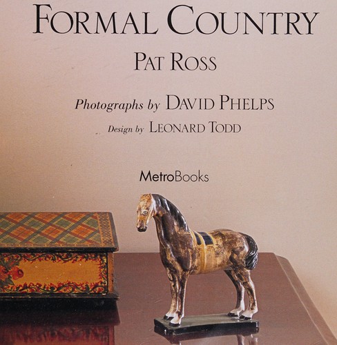 Cover for Formal country