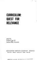 Cover for Curriculum: quest for relevance.
