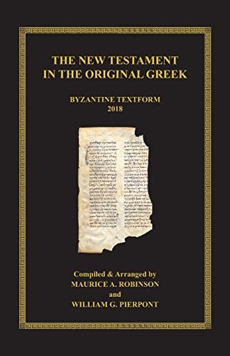 Cover for The New Testament in the Original Greek