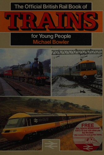 Cover for The official British Rail book of trains for young people