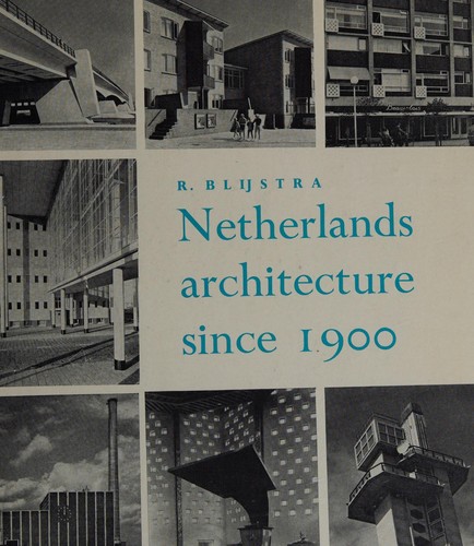 Cover for Netherlands architecture since 1900