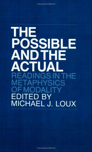 Cover for The Possible and the Actual