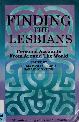 Cover for Finding the Lesbians