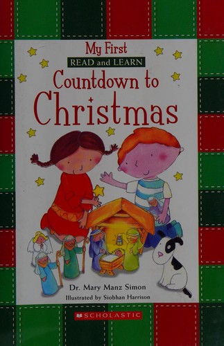 Cover for My first read and learn countdown to Christmas