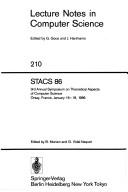 Cover for Stacs 86