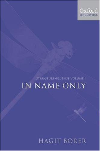 Cover for In name only