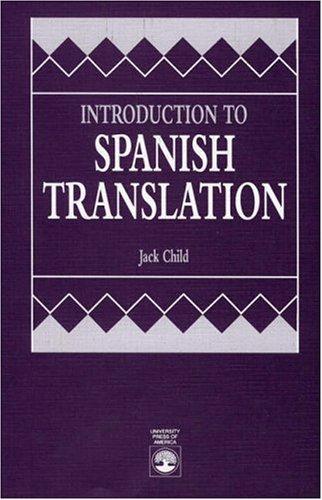 Cover for Introduction to Spanish translation