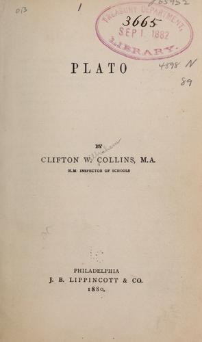 Cover for Plato