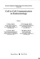 Cover for Cell to cell communication in endocrinology