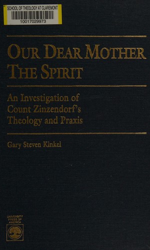 Cover for Our dear mother the Spirit