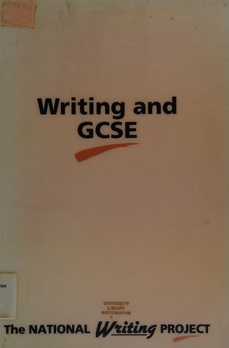 Cover for Writing and GCSE
