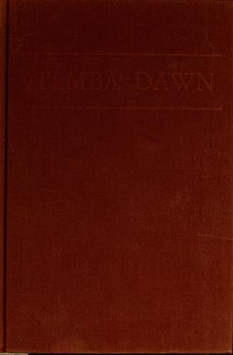 Cover for Temba dawn